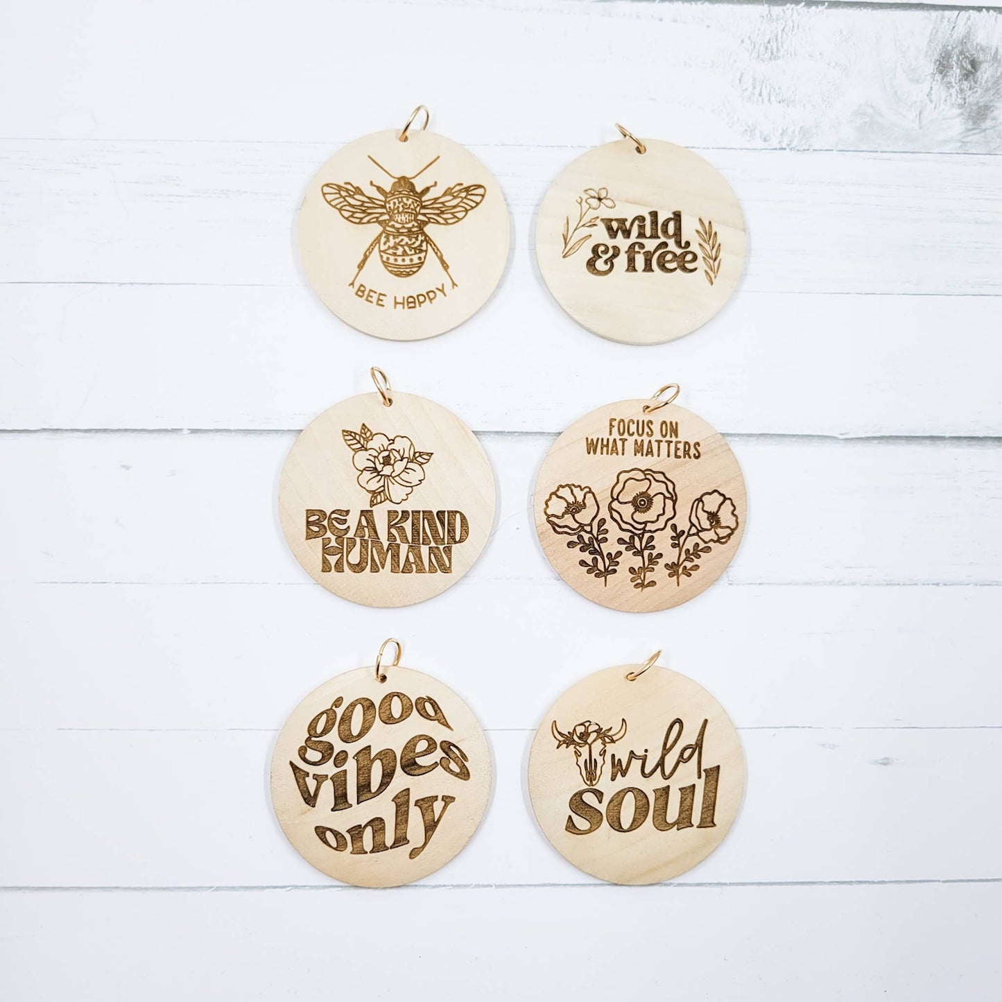 The Purple Chickadee - Black & Leopard Silicone Bead Wristlet - Choose Your Charm: MAMA