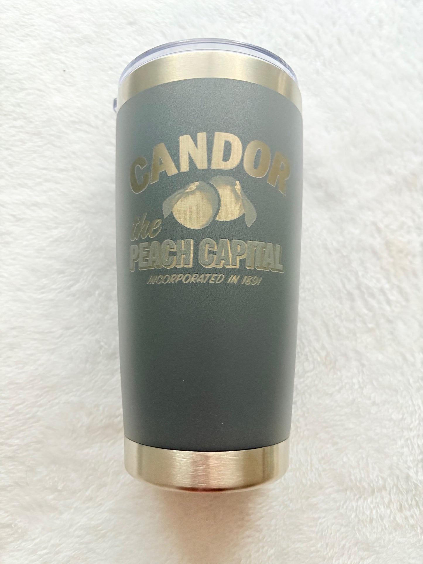 Tumbler Candor The Peach Capital Gray