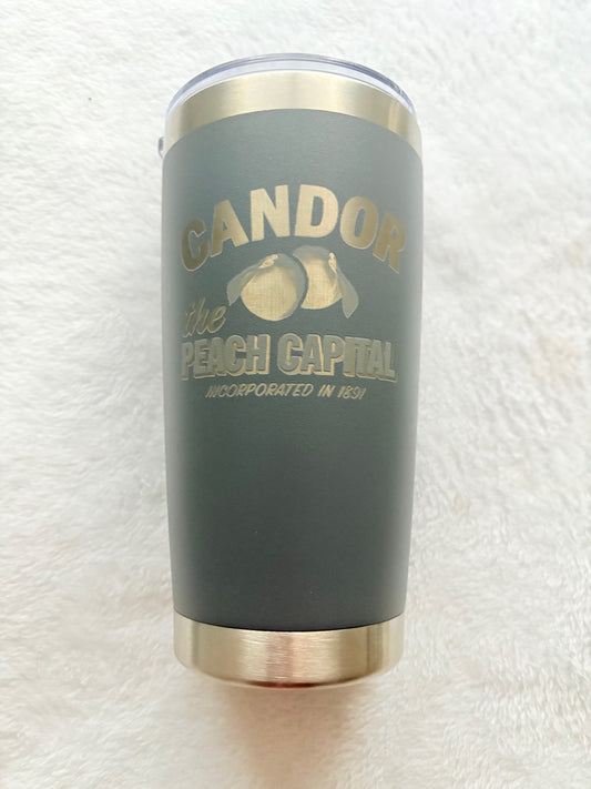 Tumbler Candor The Peach Capital Gray
