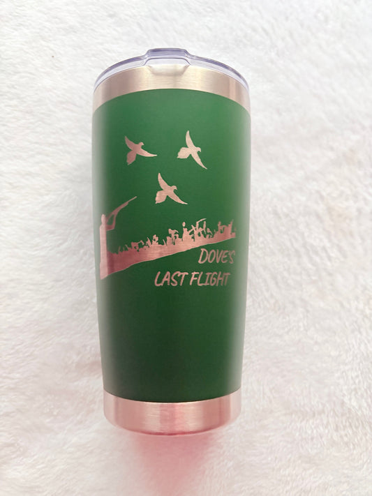 Tumbler Dove's Last Flight Green