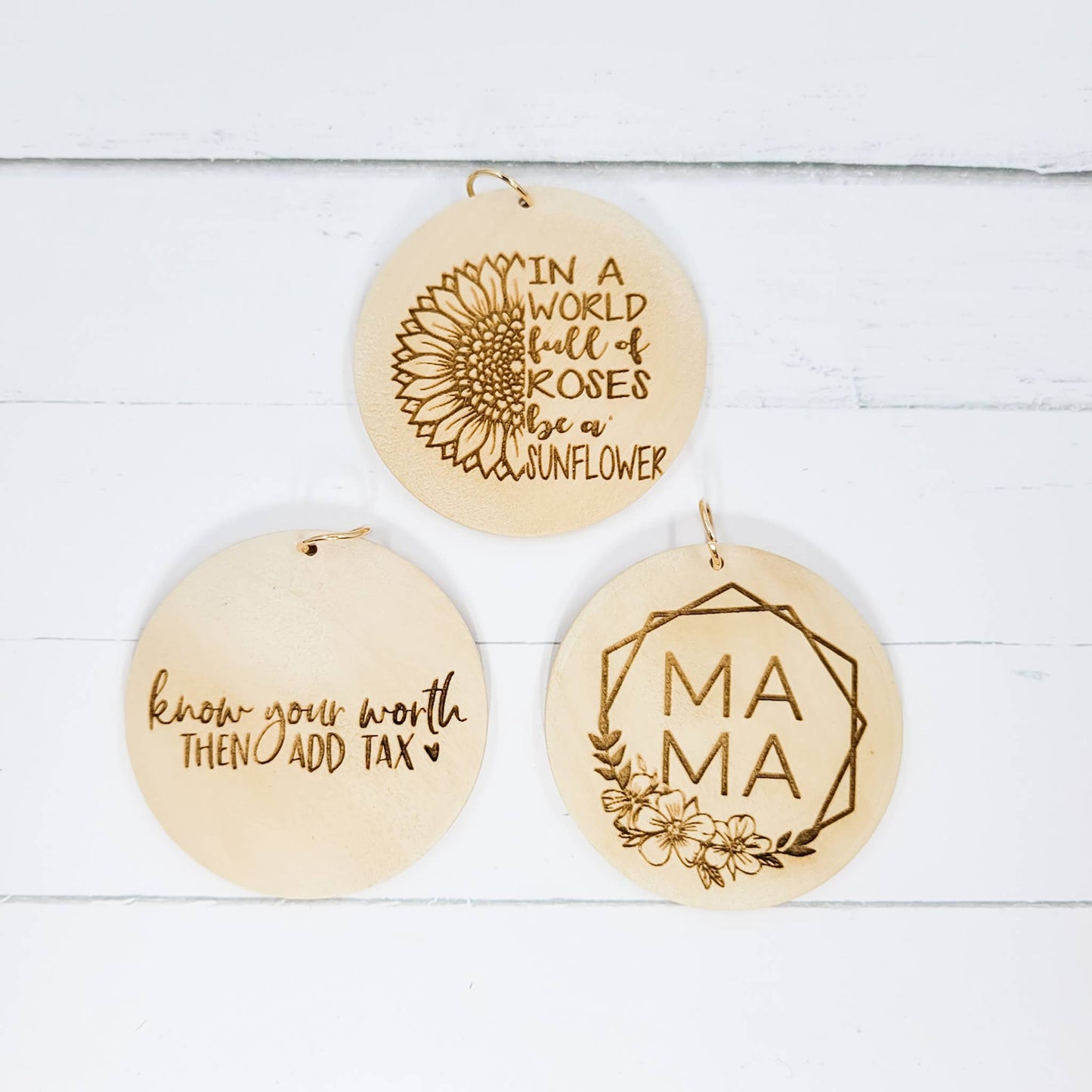 The Purple Chickadee - Black & Leopard Silicone Bead Wristlet - Choose Your Charm: MAMA